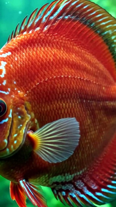 Red Discus Fish