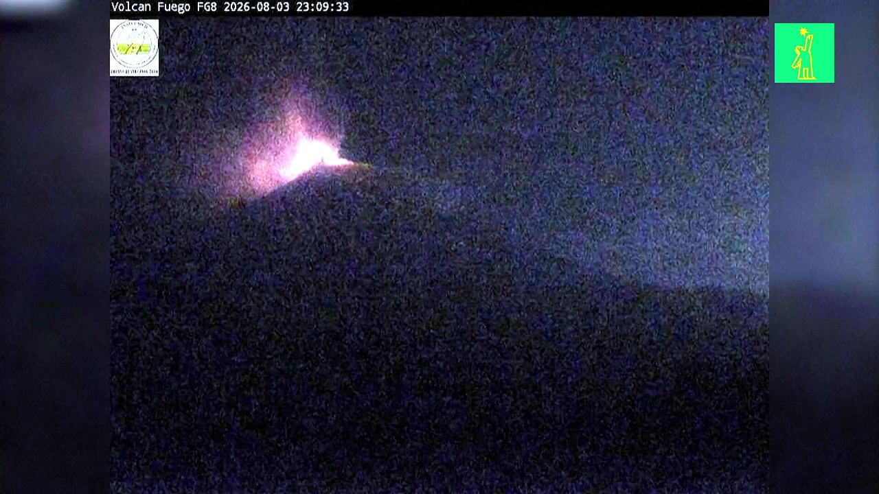 Guatemala declara alerta de "peligro" por erupción del volcán de Fuego
