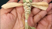 I Turned Dried Corn Husk Into a Dragonfly 🌾🐉