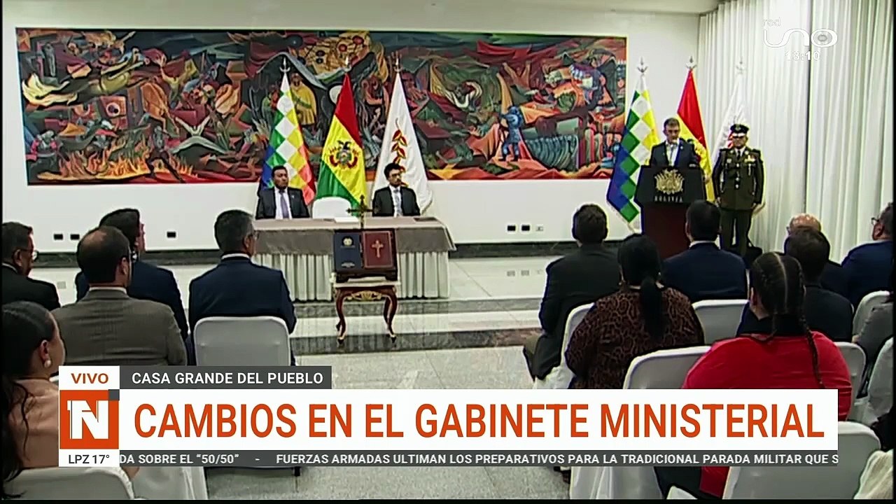 Cambios en el gabinete ministerial