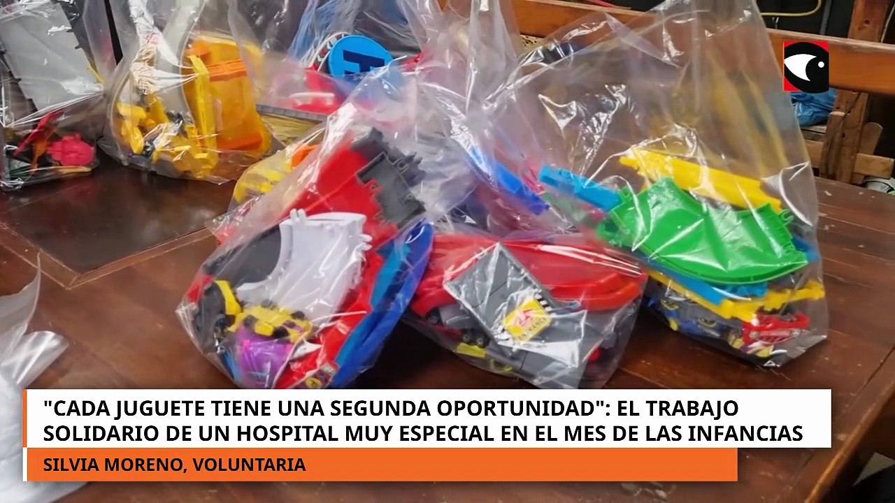 Mes de las infancias cada juguete tiene una segunda oportunidad