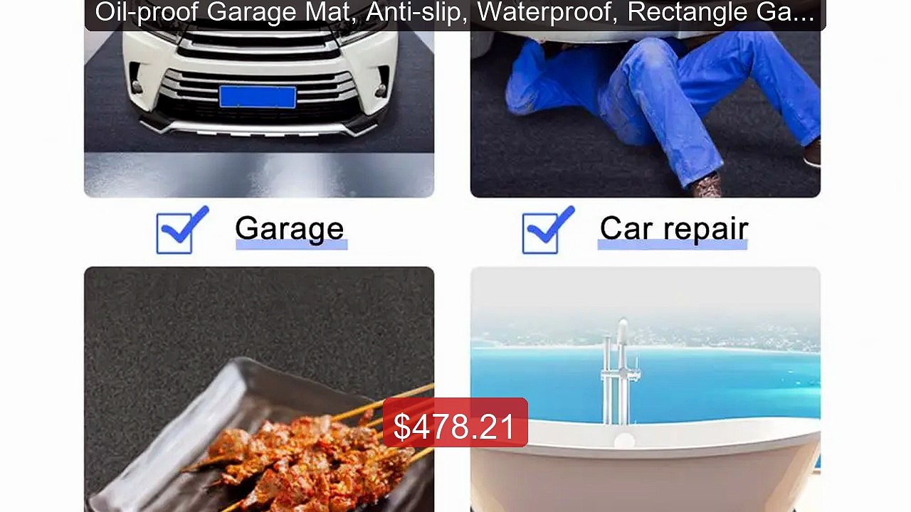 Oil-proof Garage Mat, Anti-slip, Waterproof, Rectangle Garage Floo... -- Best Deal 2026 | Shop Now!