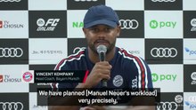 Kompany wary of Neuer's minutes after World Cup