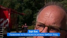 В лесном заповеднике на юге Нидерландов распространяется пожар