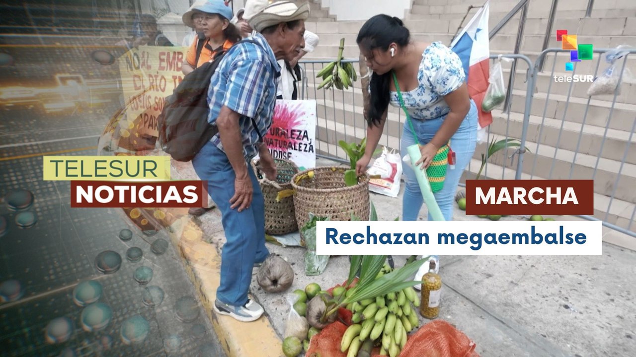 Campesinos panameños marcharon para denunciar el despojo de sus tierras