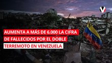 Aumenta a más de 6.000 la cifra de fallecidos por el doble terremoto en Venezuela