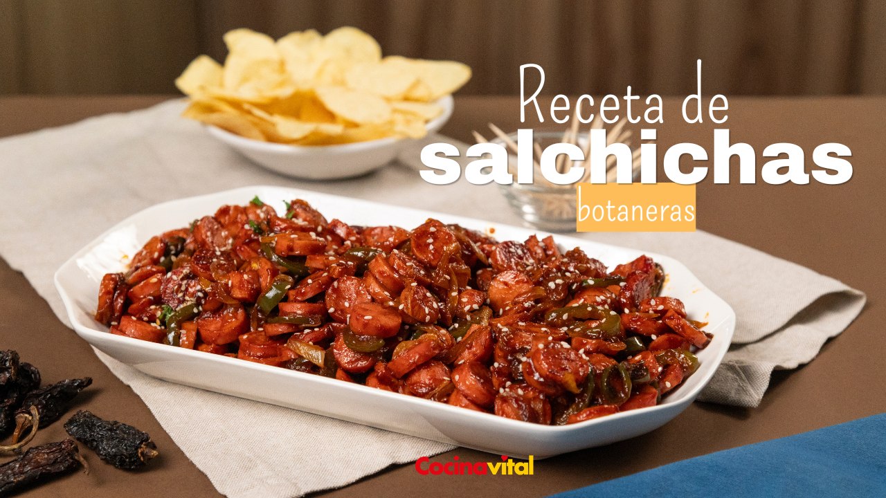 Receta de salchichas botaneras