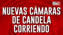 Nuevas cámaras de Candela corriendo: así salió por plena avenida