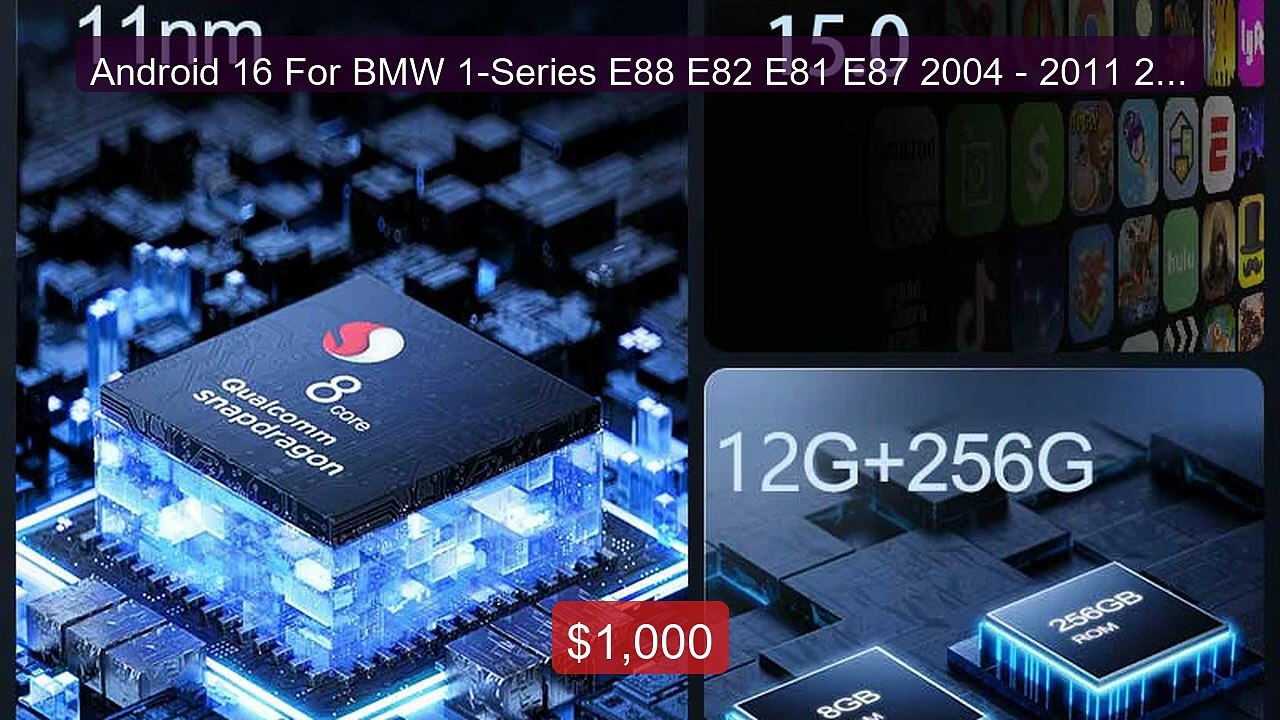 Android 16 For BMW 1-Series E88 E82 E81 E87 2004 - 2011 2K QLE... -- Hot Deal 2026 | Limited Offer!