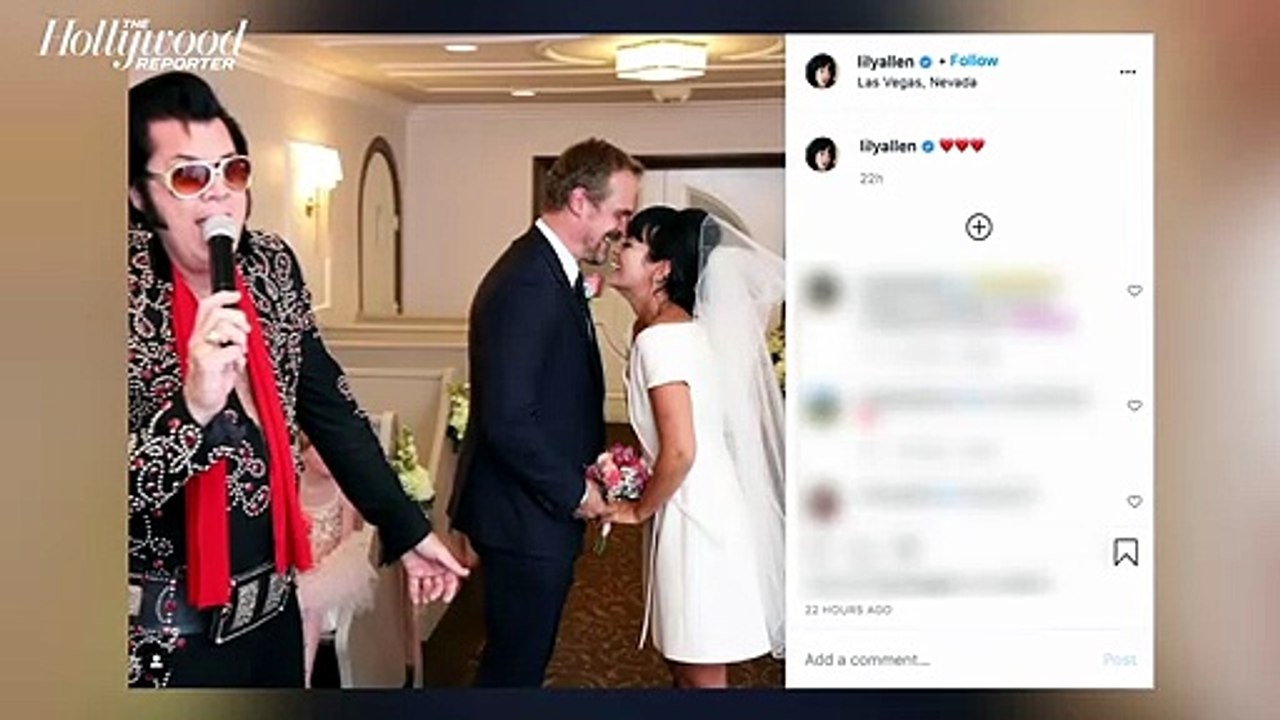 David Harbour and Lily Allen Get Married in Las Vegas | THR News [Full Movie]