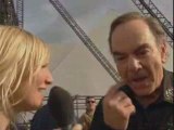 Neil Diamond Backstage Chat Glastonbury 08