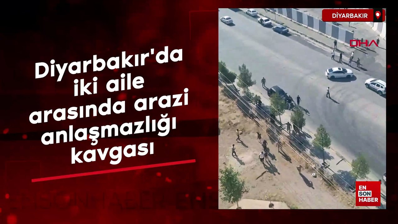 Diyarbakır'da iki aile arasında arazi anlaşmazlığı kavgası