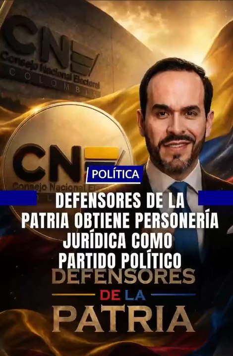 ¡Nuevo actor en el panorama político nacional!