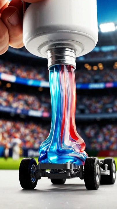 Magic Gel Creates a Football Boot… Then BOOM! ⚽👟 | AI Animation
