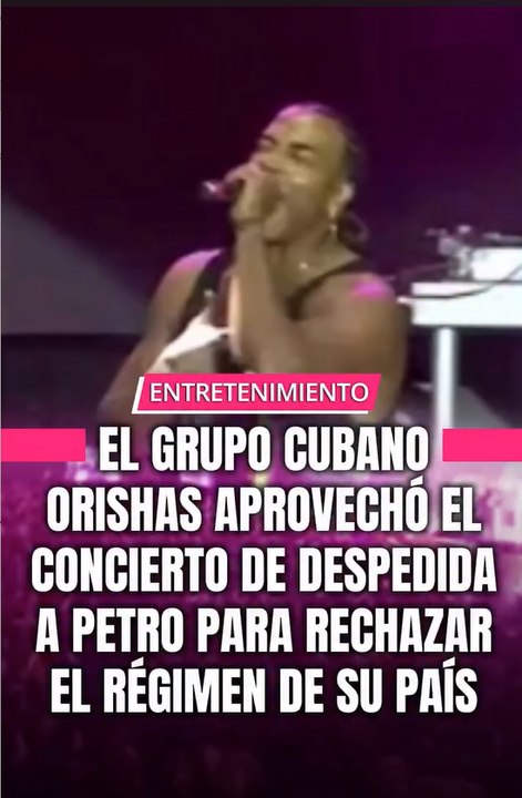 Polémica y revuelo político tras la presentación de la emblemática agrupación cubana Orishas