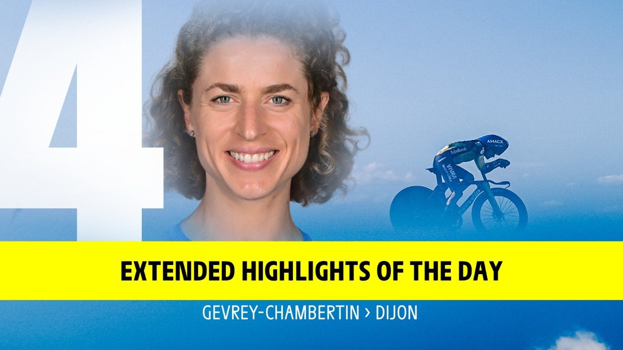 Tour de France Femmes avec Zwift 2026 - Stage 4 Extended highlights