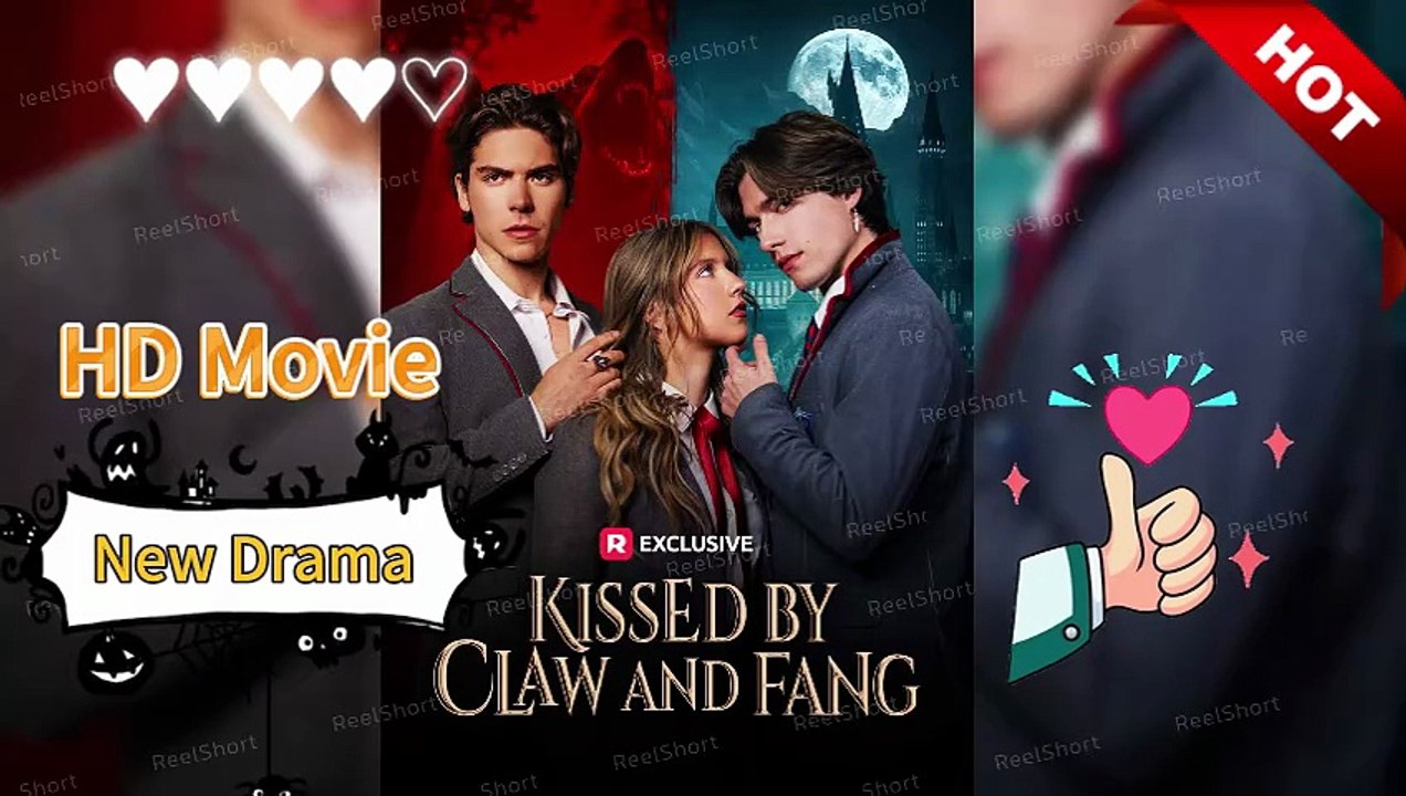 NO CUT🎬Kissed by Claw and Fang | Evan Adams and Ben Armstrong Dailymotion #ReelShort Movie [Full Movie]