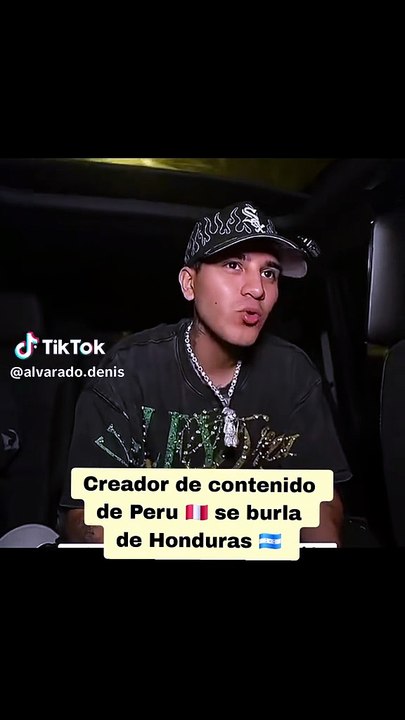 Tikoker peruano arremete contra Honduras