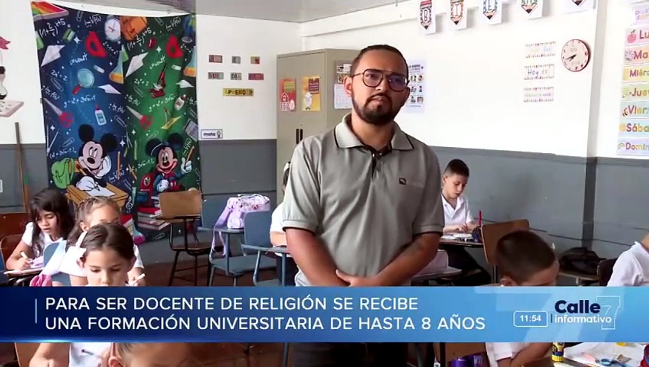 cale 7 ASÍ SON LAS NUEVAS CLASE DE EDUCACIÓN RELIGIOSA DEL MEP [Full Movie]