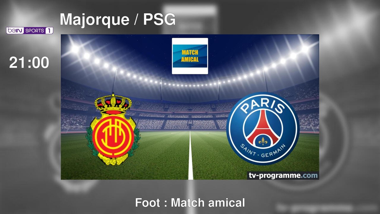 Programme SPORT soirée du Mercredi 5 août 2026