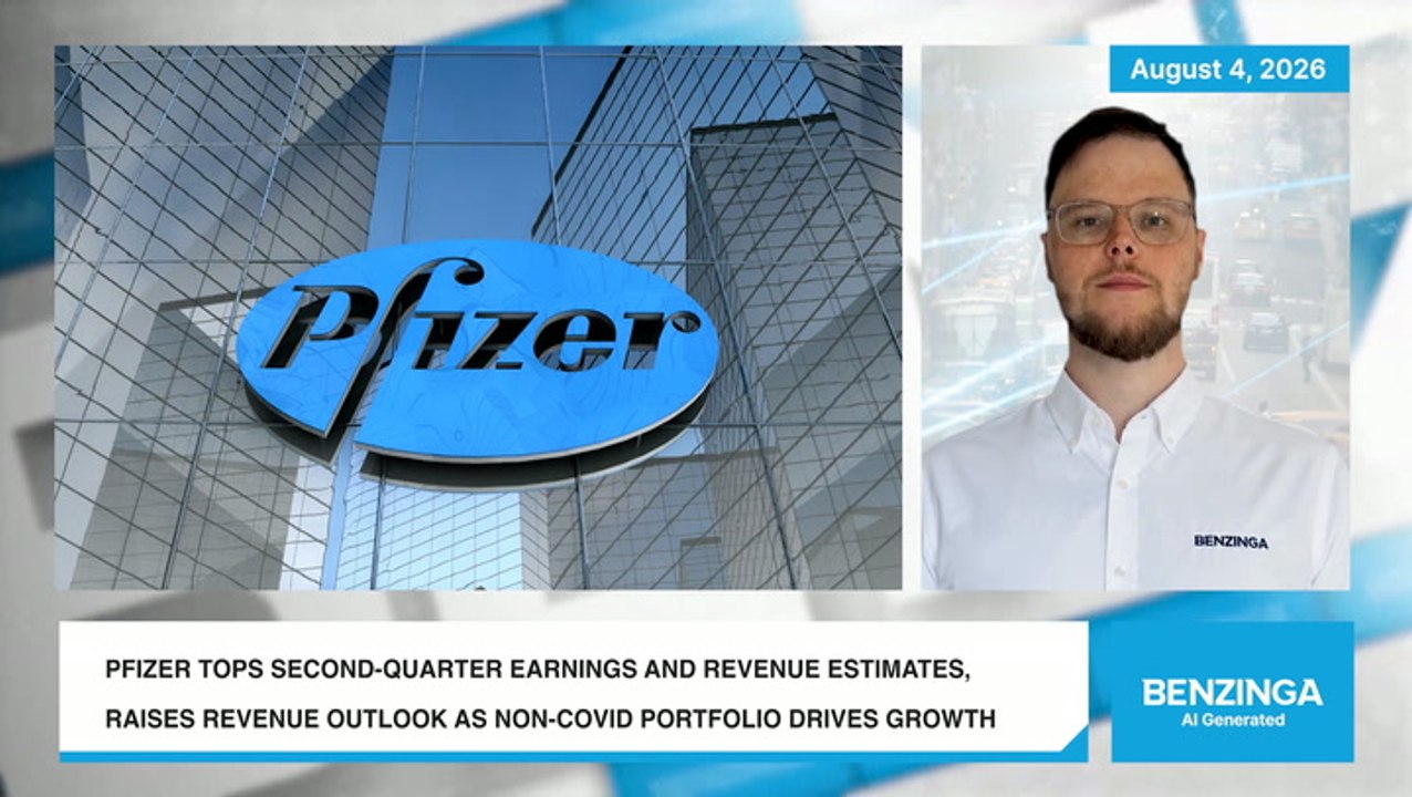 Pfizer Beats Q2 Estimates