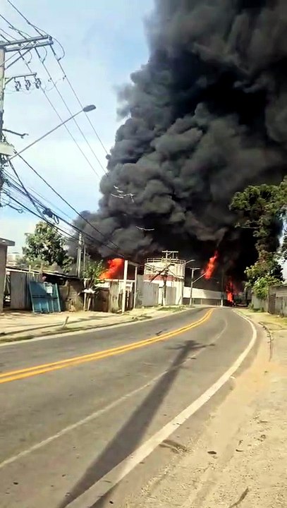 Incêndio em Itaquaquecetuba
