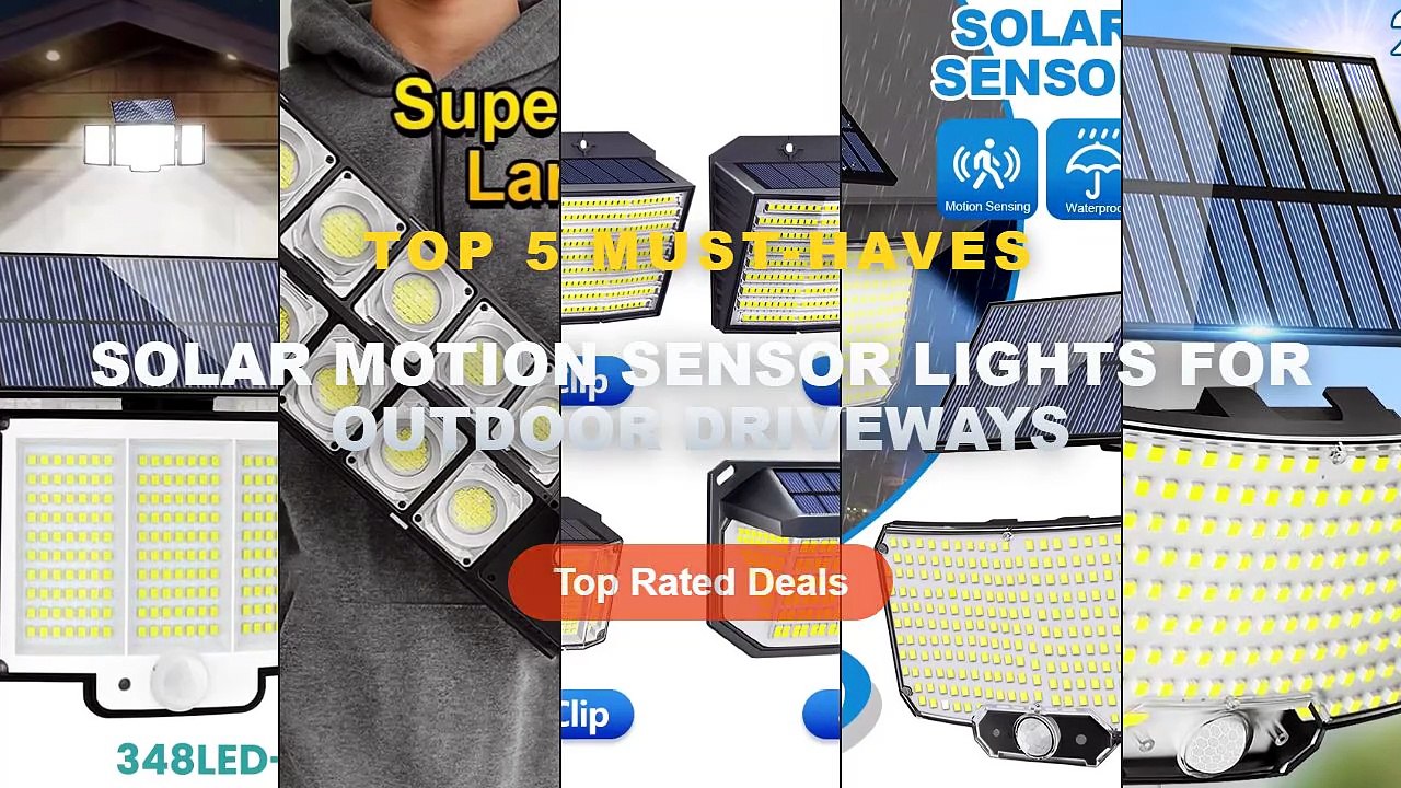 Ultimate Guide to the Best Solar Motion Sensor Lights For Outdoor Driveways