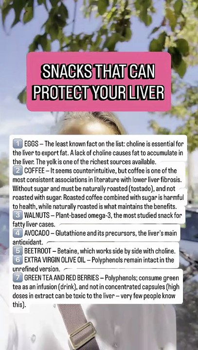SNACKS THAT CAN PROTECT YOUR LIVER