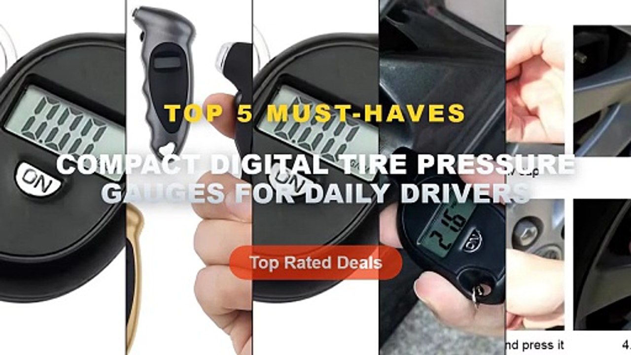 Ultimate Guide to the Best Compact Digital Tire Pressure Gauges For Daily Drivers - Digital Car Tire Tyre Air Pressure G...