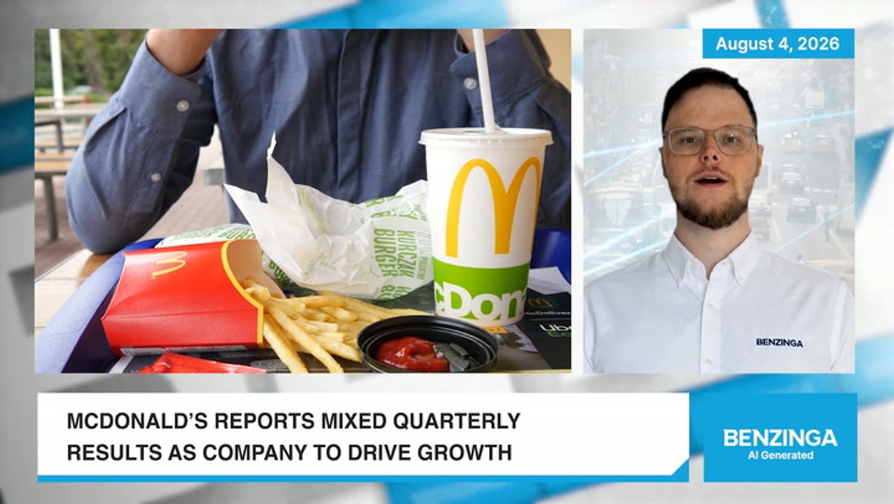 McDonald’s Mixed Quarter