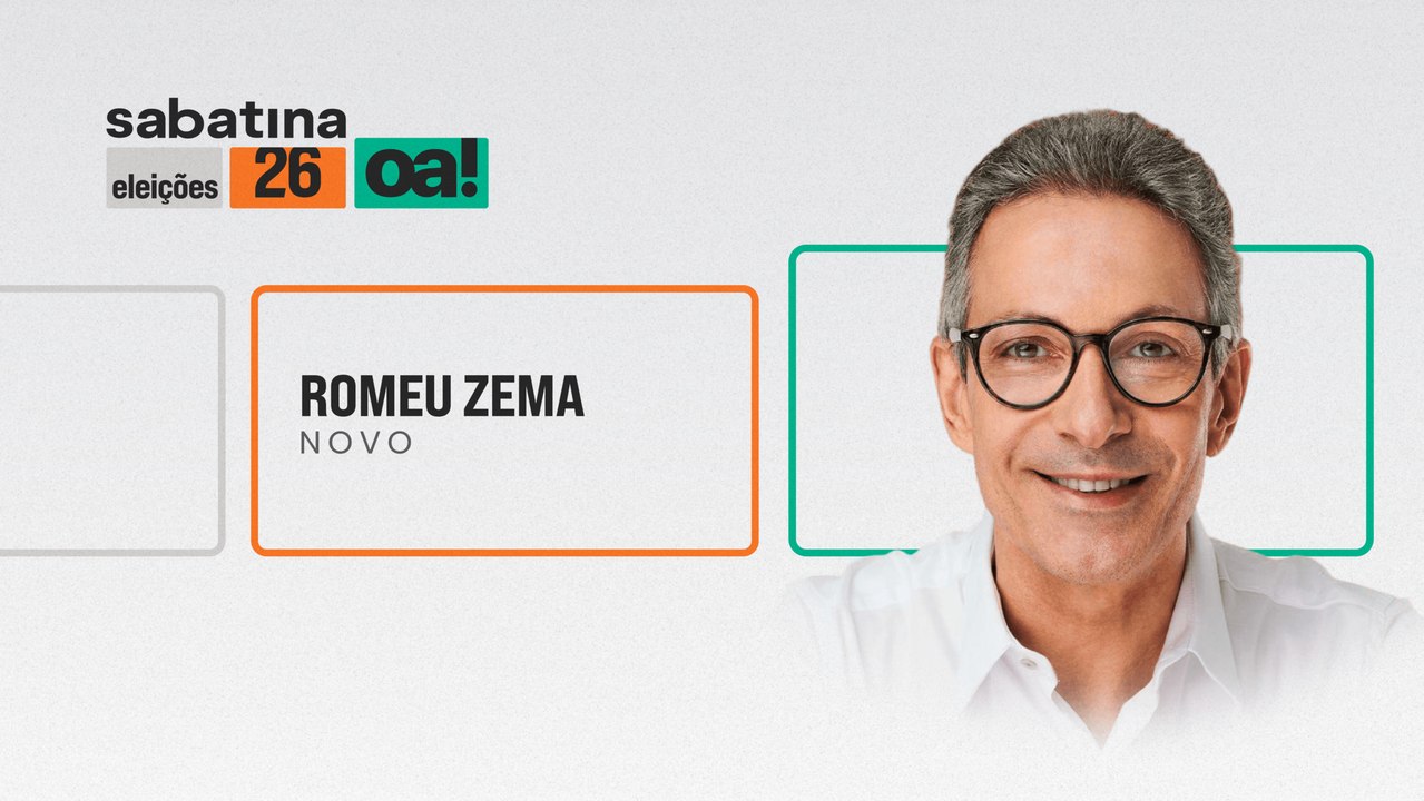 Sabatina OA!/G4: Romeu Zema | O Antagonista - Eleições 2026