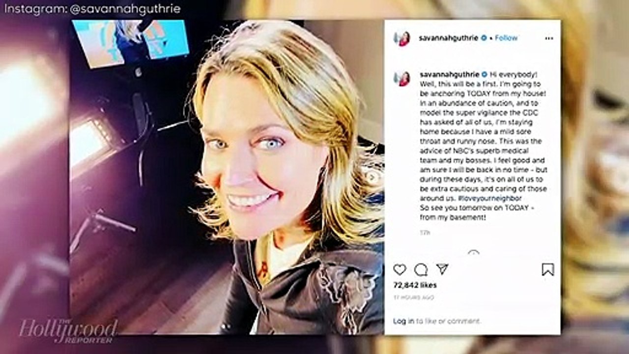Savannah Guthrie Filming 'Today' From Home | THR News [Full Movie]
