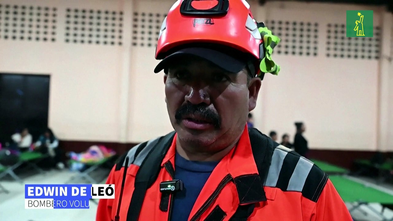 Declaran alerta máxima en zona aledaña al volcán de Fuego en Guatemala