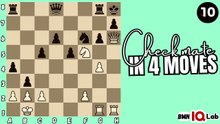 #BrilliantIdea ‼️🧠 Can you checkmate in 4 moves? (Part 58) (White to play)♟️