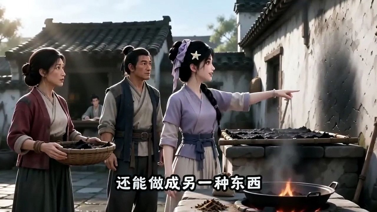 Traveling Through a Fishing Village- I Support My Scholar Husband by Gathering Seafood 💗(ENGSUB)💗