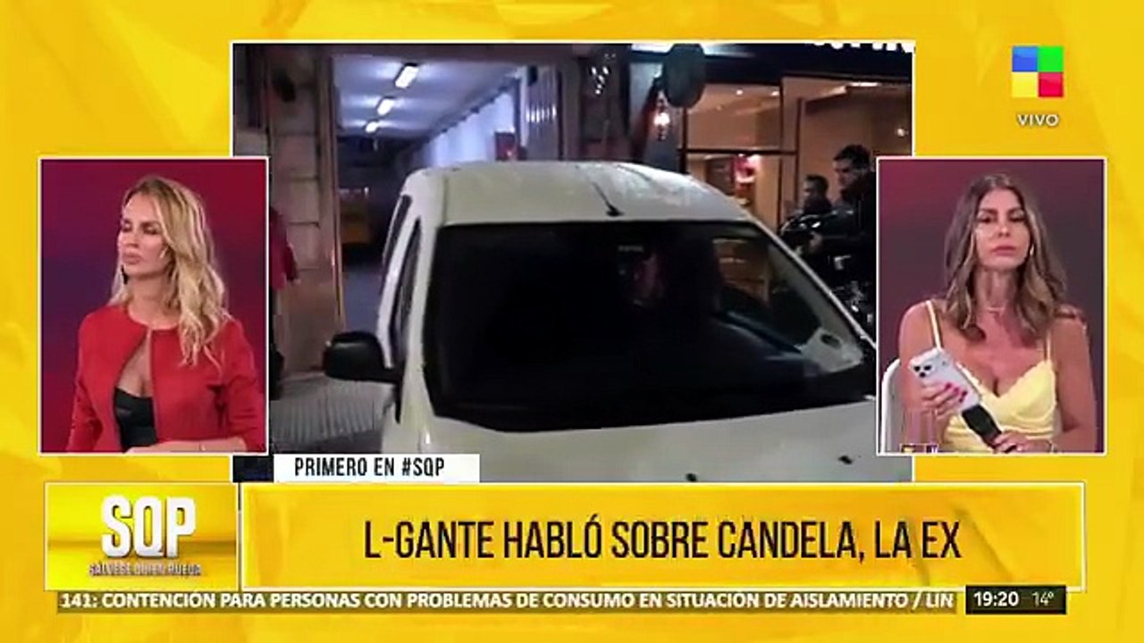 L-GANTE HABLÓ SOBRE CANDELA, LA EX