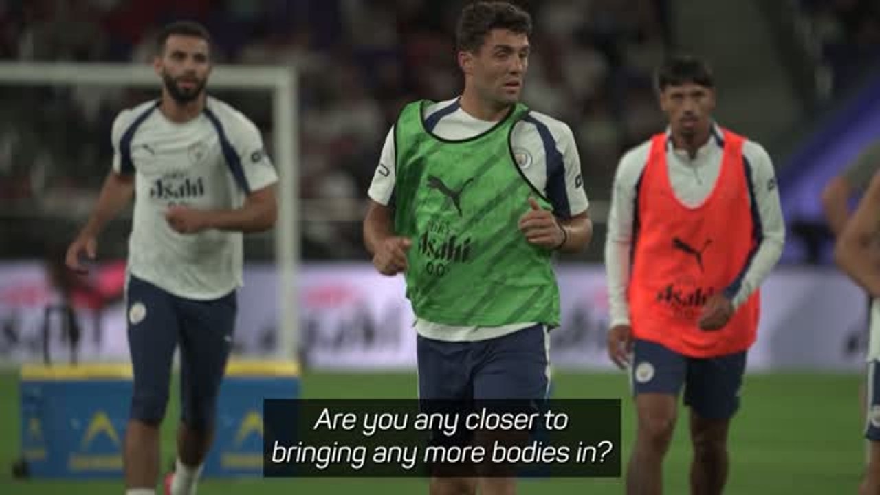 Maresca provides the latest on Man City's transfer activity