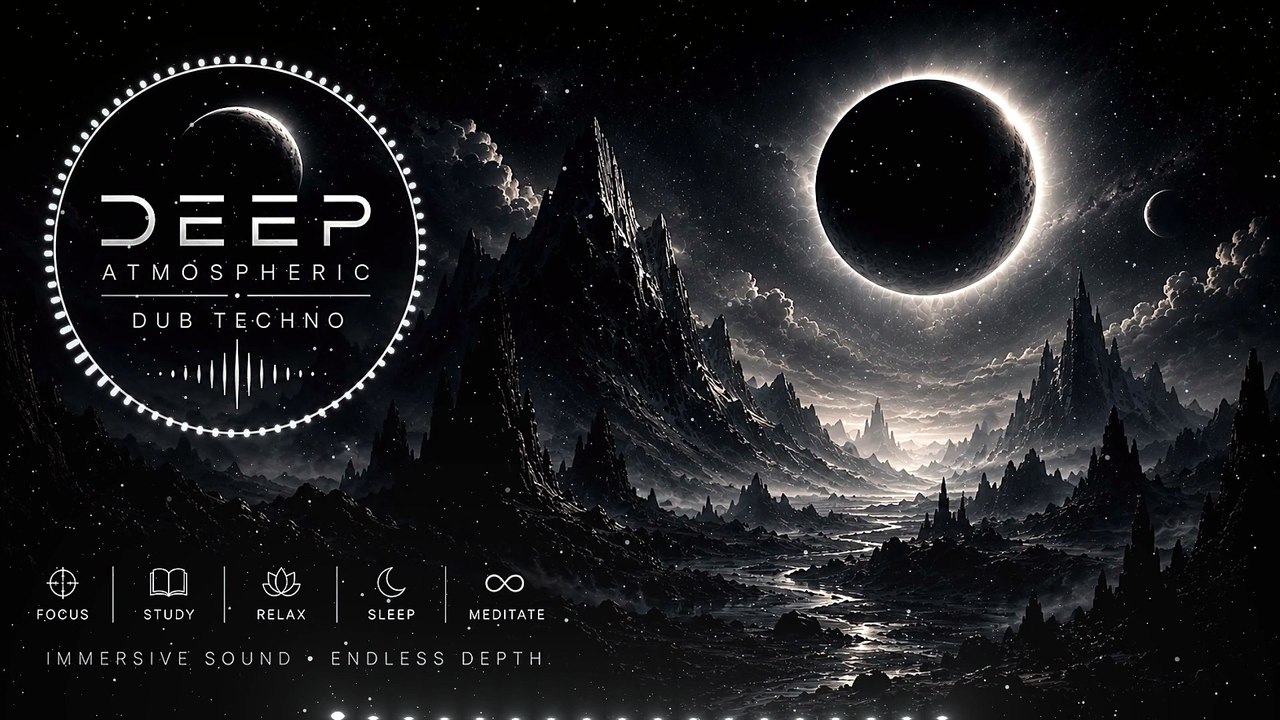 Deep Atmospheric Dub Techno  35 Minutes of Deep Focus, Study & Relaxation  Deep Echo
