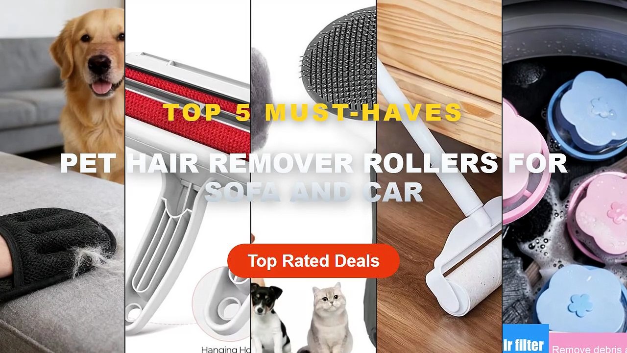 Cheap & Best Pet Hair Remover Rollers For Sofa And Car Unboxing & Review