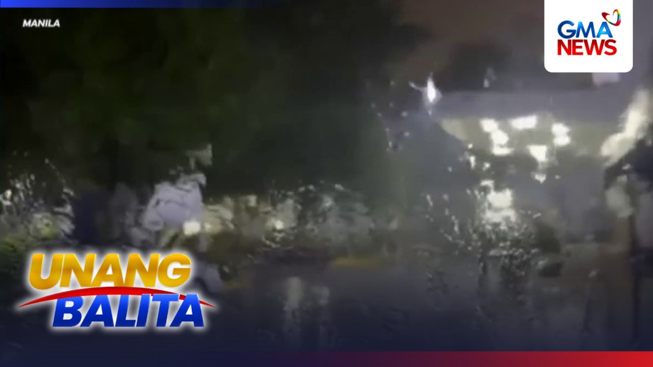 Ilang bahagi ng Metro Manila, inulan kanina dahil sa habagat na pinalalakas ng Bagyong #MaymayPH | Unang Balita