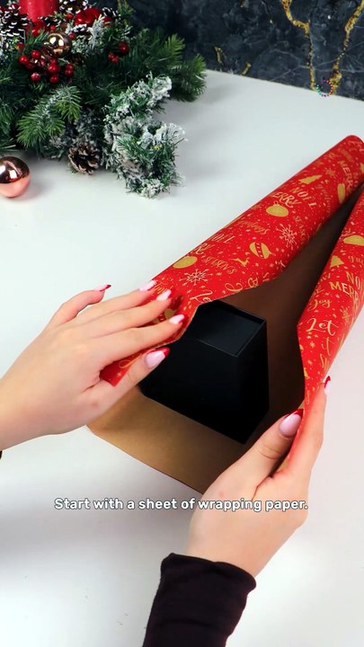Master the art of small box wrapping! 🎁✨