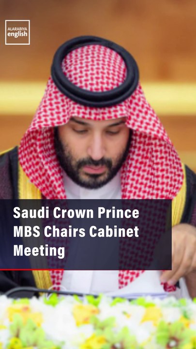 Saudi Crown Prince MBS Chairs Cabinet Meeting