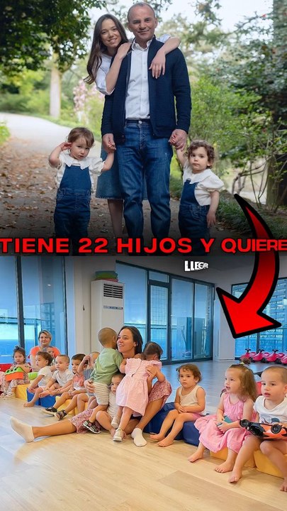 Esta mujer de 26 años ya tiene 22 hijos y su meta es llegar a los 100