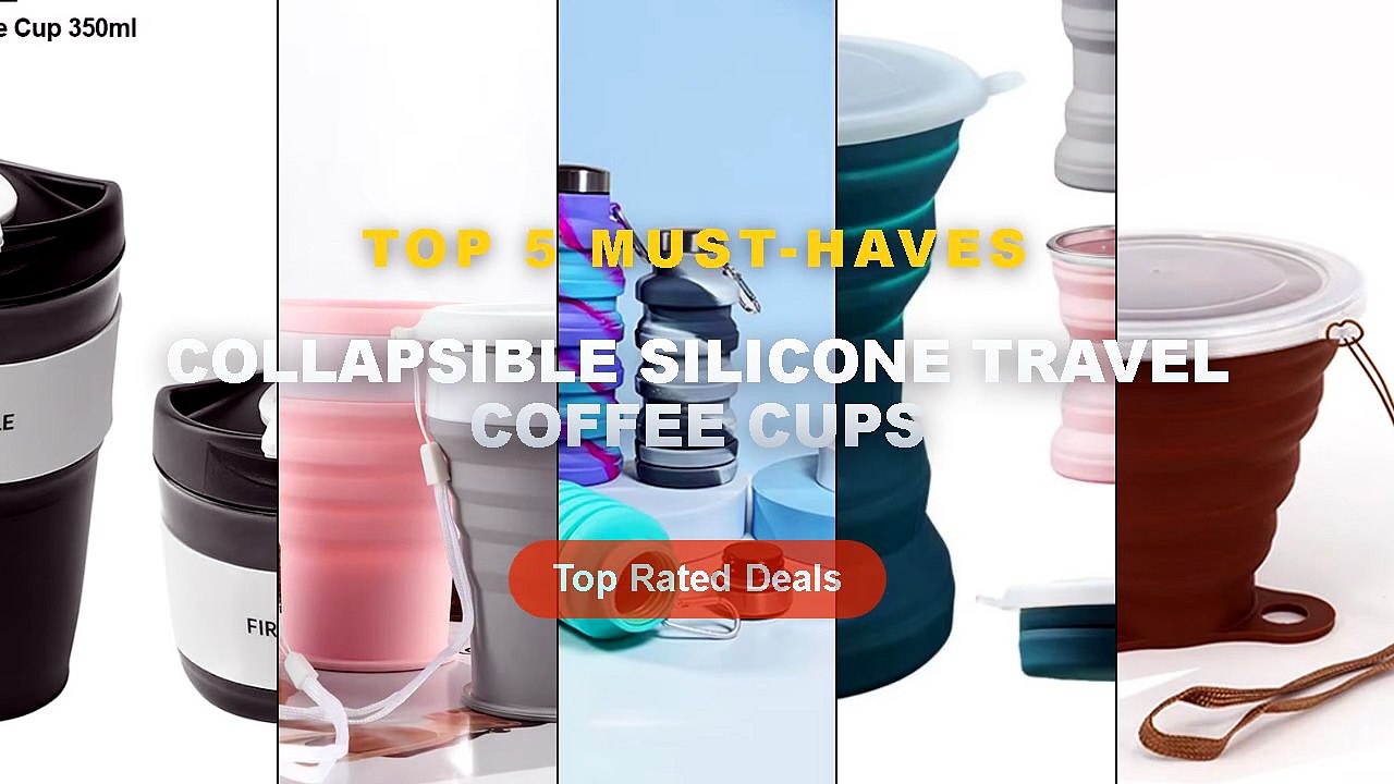 Best Collapsible Silicone Travel Coffee Cups on...