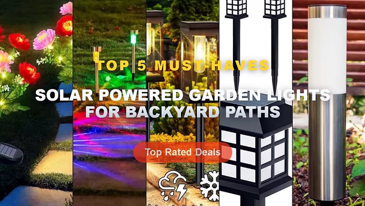 Don't Buy Solar Powered Garden Lights For Backyard Paths Before Watching This!
