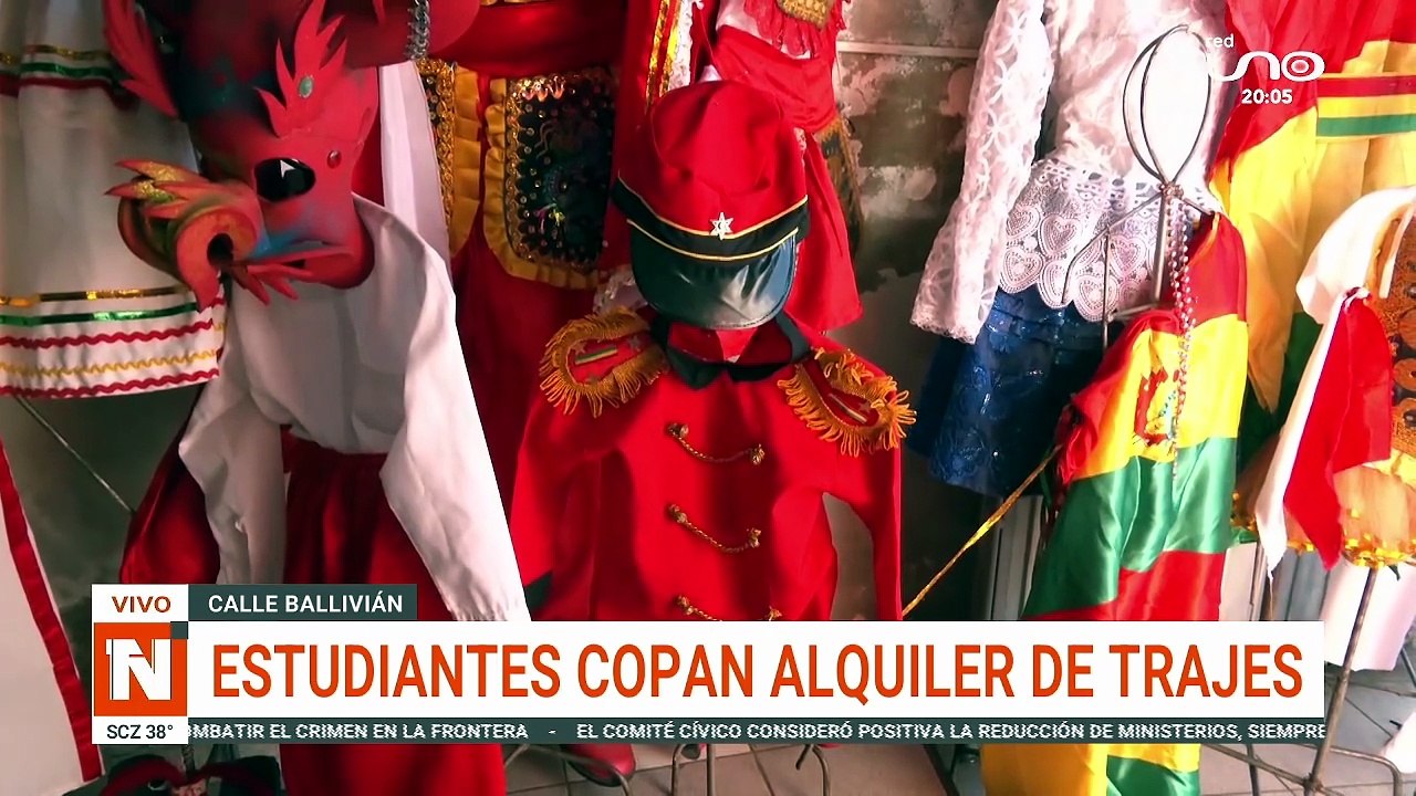 ESTUDIANTES COPAN ALQUILER DE TRAJES EN SCZ