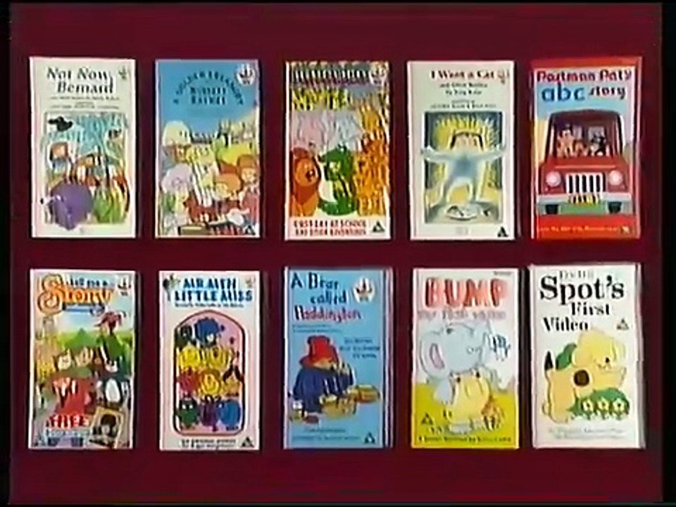 The Junglies - First Day At School and Other Adventures (1992 UK VHS)