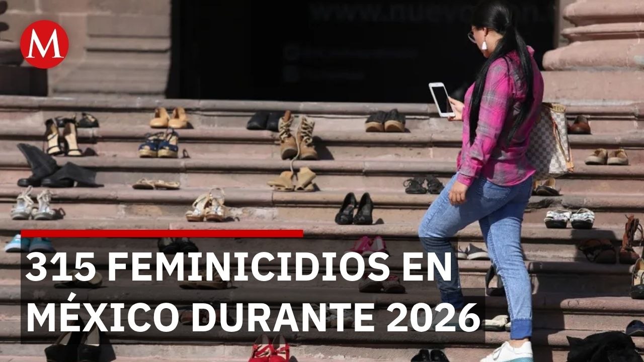 315 feminicidios en 6 meses: Sinaloa, Estado de México y Chiapas lideran cifras