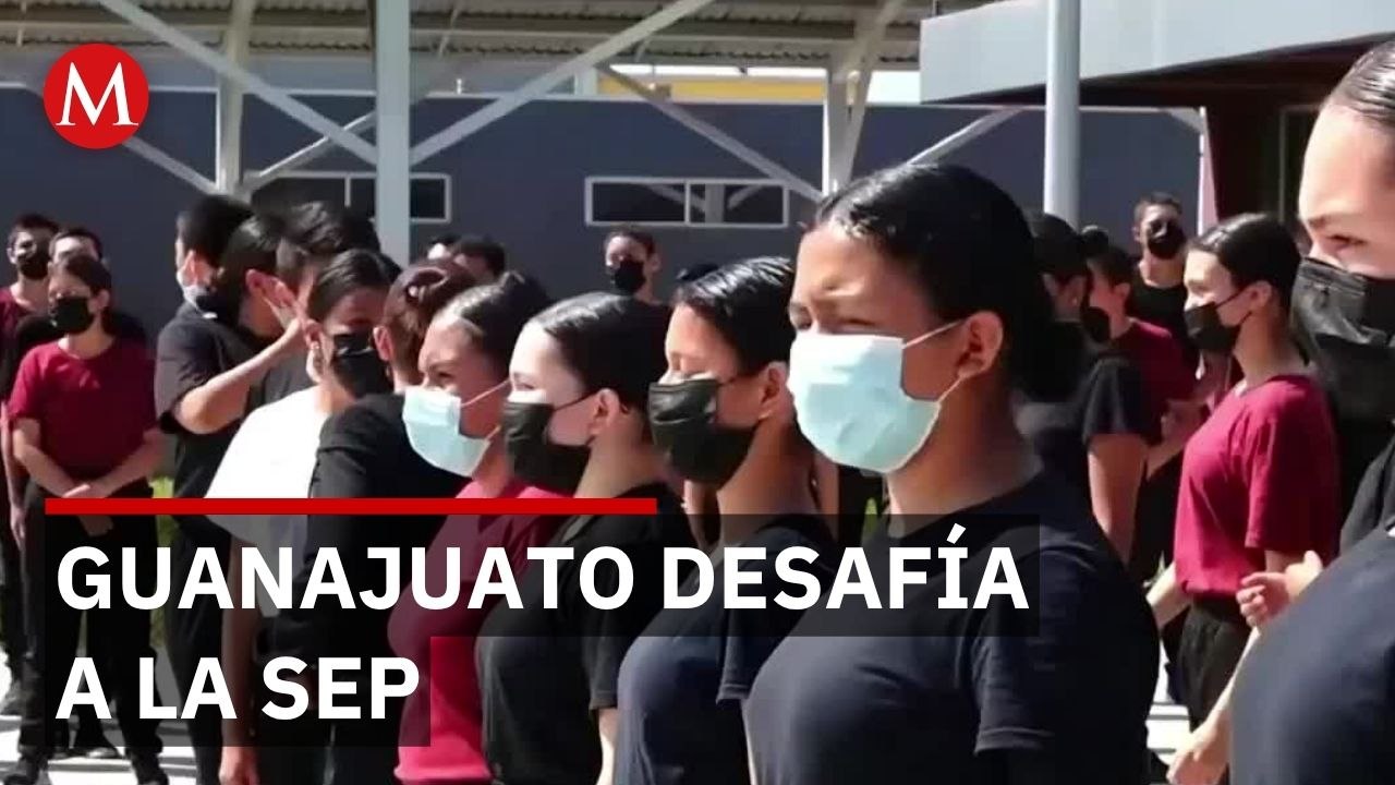 SEP prohíbe bachilleratos militarizados, pero Guanajuato los mantiene abiertos