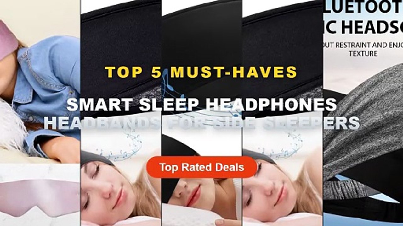 Cheap & Best Smart Sleep Headphones Headbands For Side Sleepers Unboxing & Review